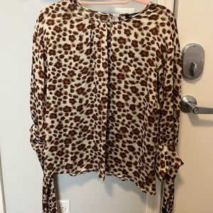 Leopard Blouse